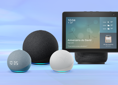 Amazon apresenta nova família Echo - reinventada, por dentro e por fora!