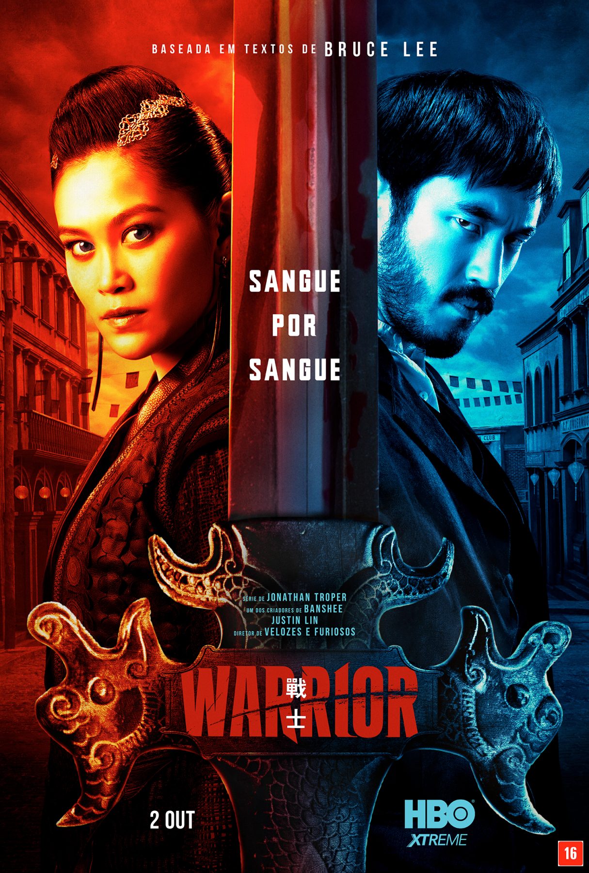HBO divulga pôster oficial da segunda temporada de Warrior
