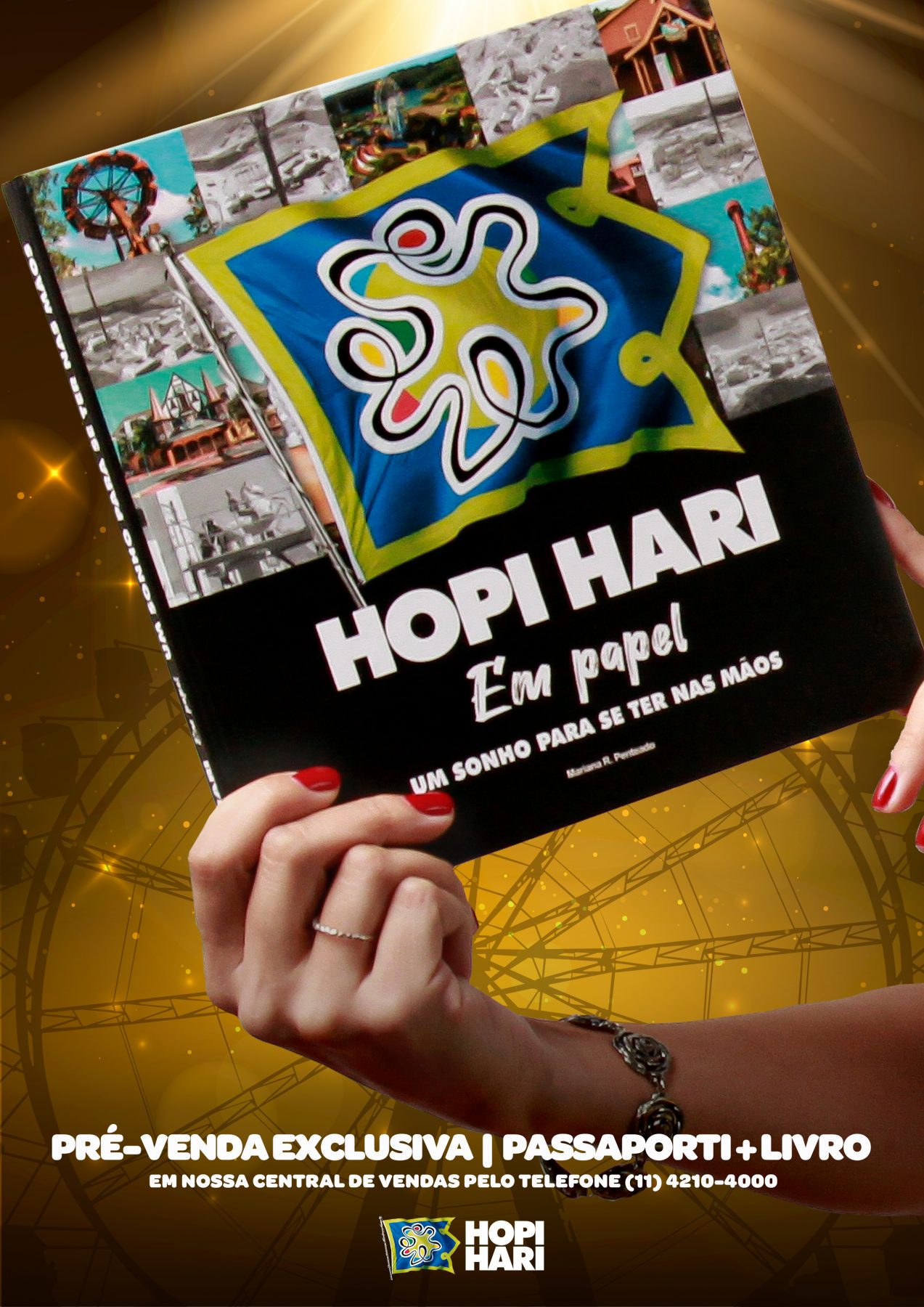 História de Hopi Hari vira tema de livro