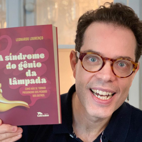 Leonardo Lourenço lança o livro 'A Síndrome do gênio da lâmpada'