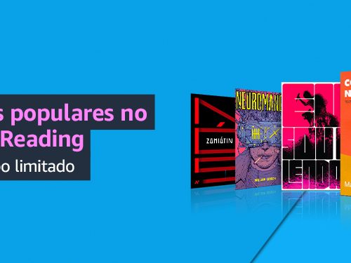 Amazon.com.br anuncia novos títulos no catálogo de eBooks de Prime Reading