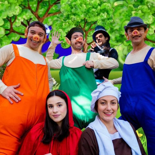 'Chapeuzinho Vermelho e Os Três Porquinhos' chega ao Teatro Ruth Escobar em curta temporada